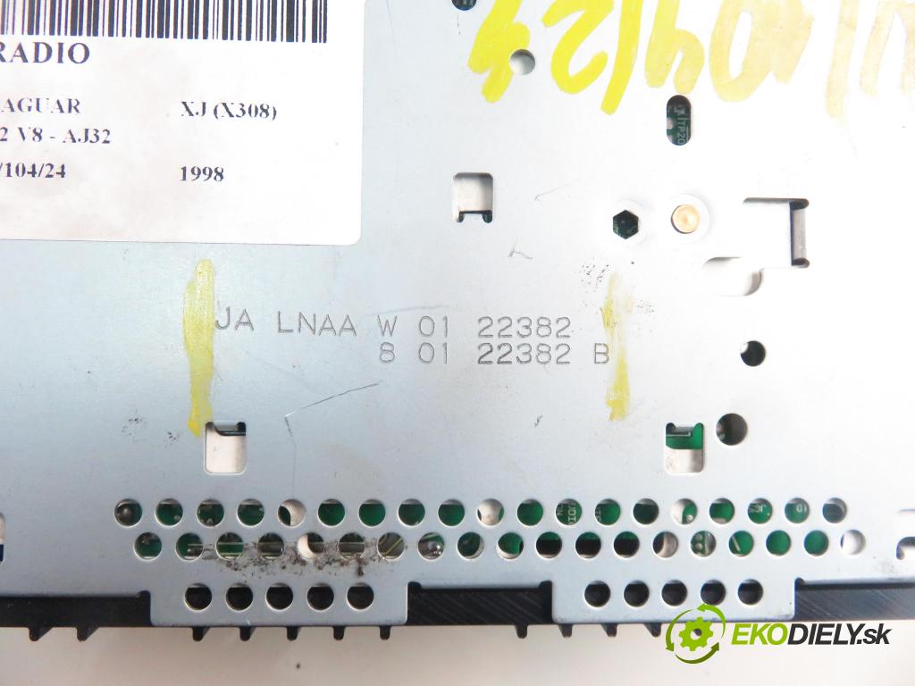 JAGUAR XJ (X308) SEDAN 1998 174,00 3.2 V8 237 - AJ32 3248,00 RADIO Modul LNC4100AA