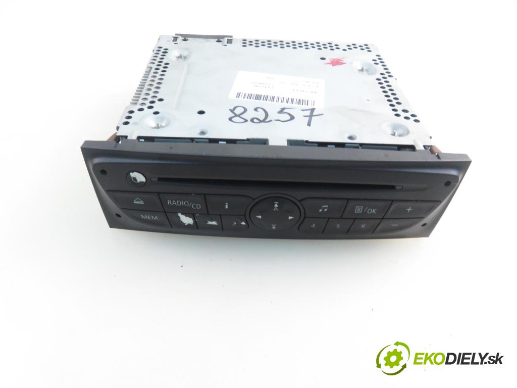 RENAULT CLIO III Grandtour (KR0/1_) KOMBI 2010 76,00 1.2 16V TCE - D4F 786 1149,00 RADIO CD 281150038R