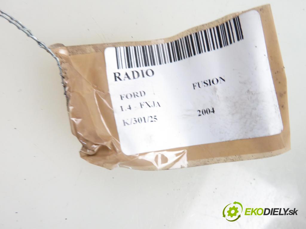 FORD FUSION (JU_) HB 2004 59,00 1.4 - FXJA 1388,00 RADIO 4S6118K876AA