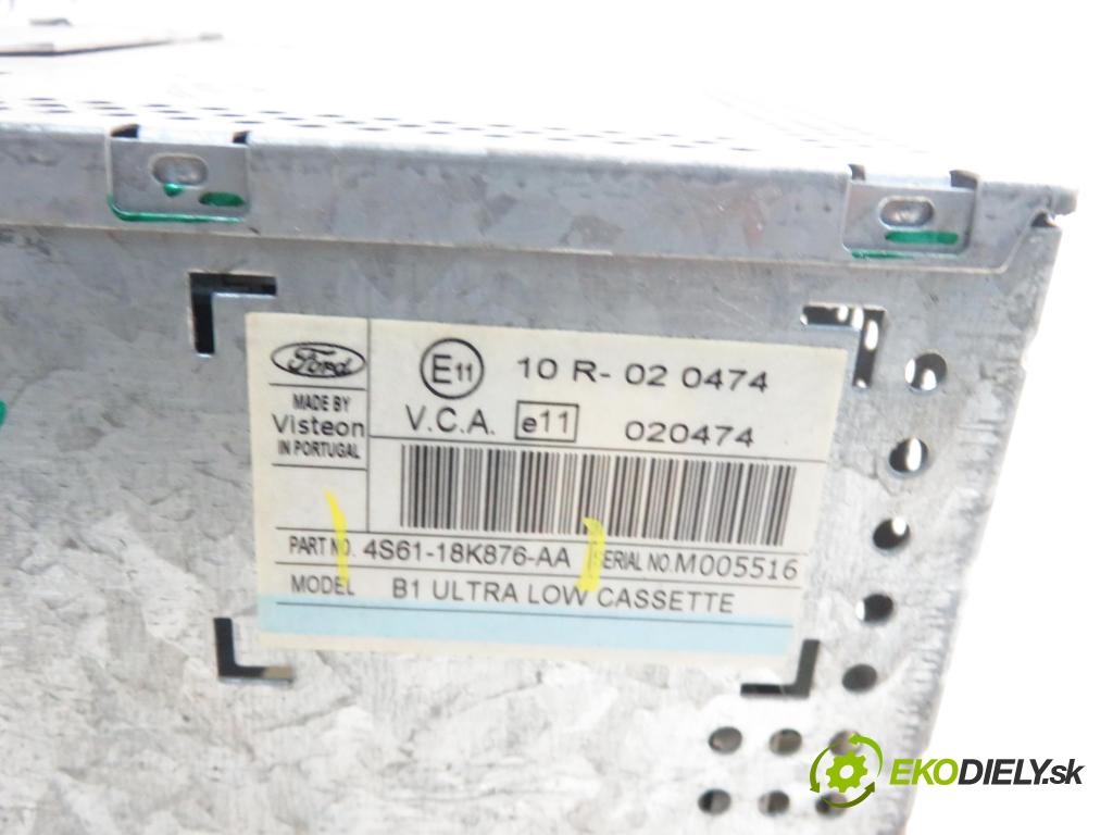 FORD FUSION (JU_) HB 2004 59,00 1.4 - FXJA 1388,00 RADIO 4S6118K876AA