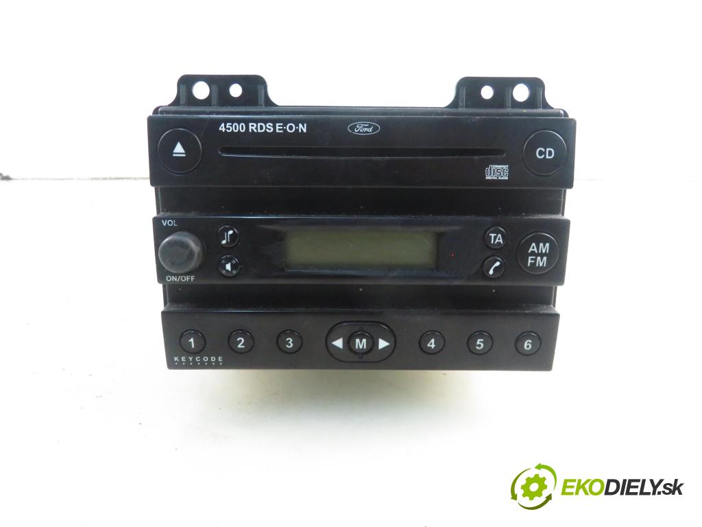 FORD FIESTA V (JH_, JD_) HB 2002 50,00 1.4 TDCi 8V 68 - F6JA 1399,00 RADIO 2S6118C815AF