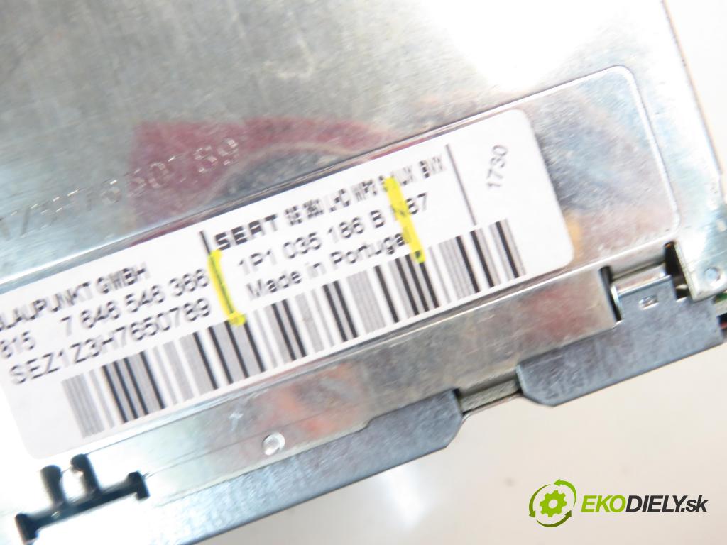 SEAT LEON (1P1) HB 2006 77,00 1.9 TDI - BLS 1896,00 RADIO CD 1P1035186B