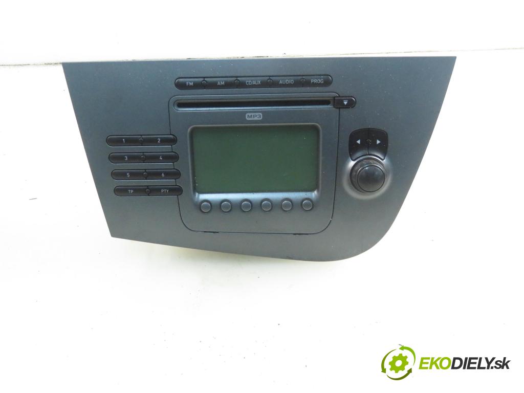 SEAT LEON (1P1) HB 2006 77,00 1.9 TDI - BLS 1896,00 RADIO CD 1P1035186B
