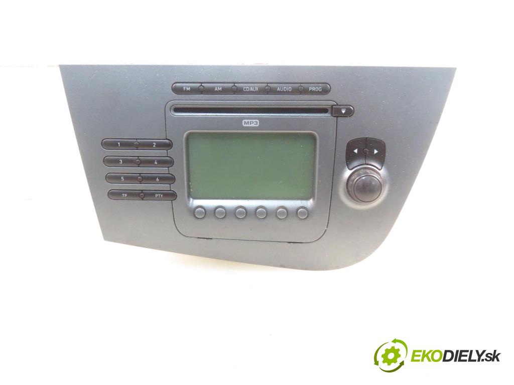 SEAT LEON (1P1) HB 2006 77,00 1.9 TDI - BLS 1896,00 RADIO CD 1P1035186B
