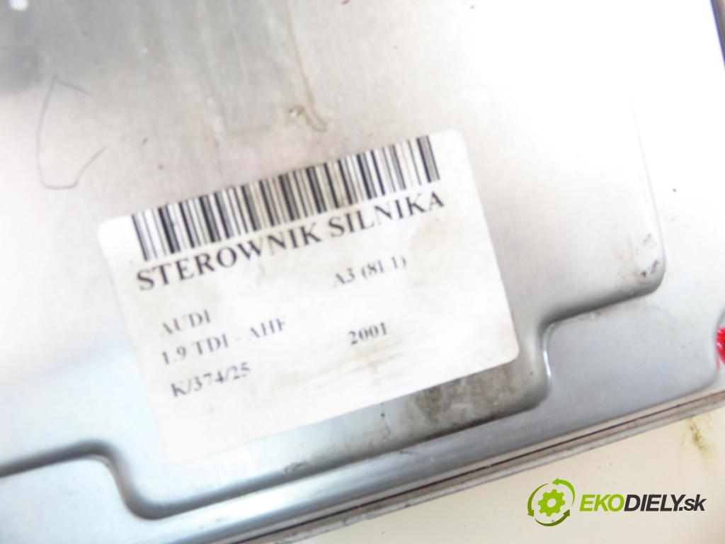 AUDI A3 (8L1) HB 2001 81,00 1.9 TDI 110 - AHF 1896,00 Riadiaca jednotka Motor 038906012A ; 0281010120
