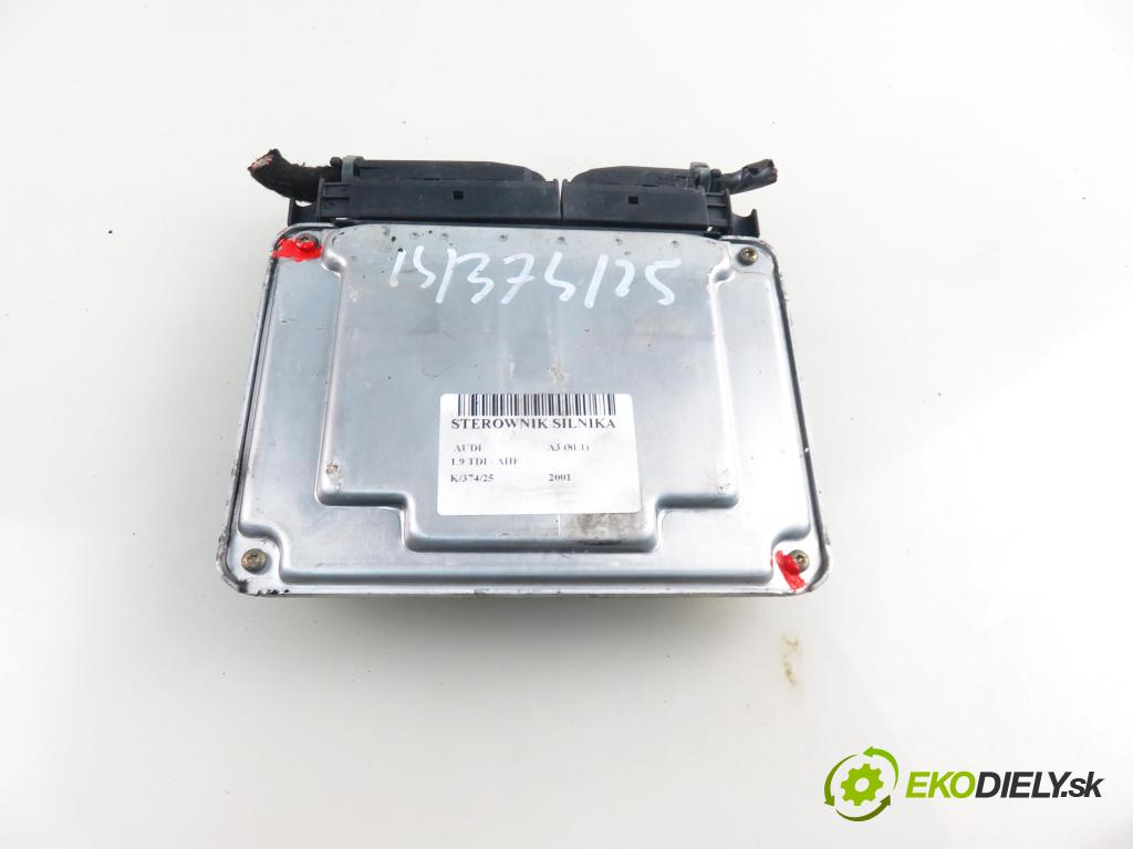AUDI A3 (8L1) HB 2001 81,00 1.9 TDI 110 - AHF 1896,00 Riadiaca jednotka Motor 038906012A ; 0281010120