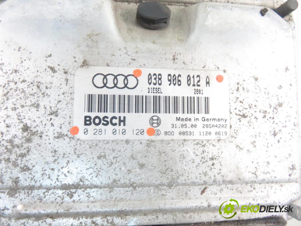 AUDI A3 (8L1) HB 2001 81,00 1.9 TDI 110 - AHF 1896,00 Riadiaca jednotka Motor 038906012A ; 0281010120
