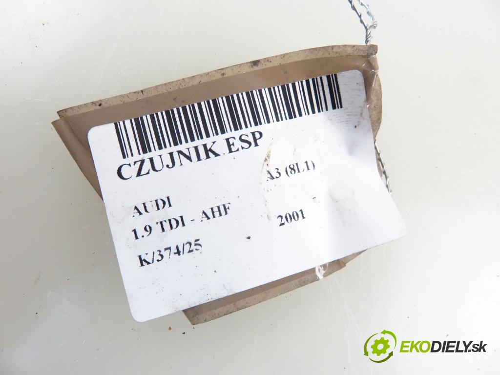 AUDI A3 (8L1) HB 2001 81,00 1.9 TDI 110 - AHF 1896,00 snímač ESP 1J1907637B ; 1J0907657B ; 1J0907651A