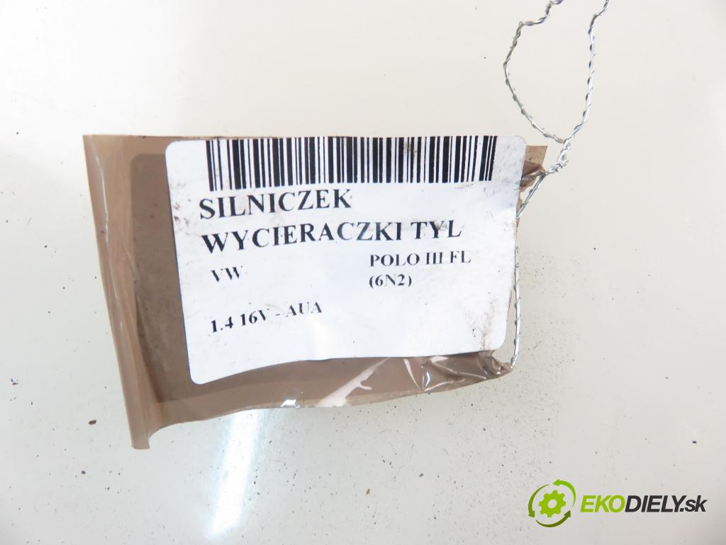 VW POLO (6N2) HB 2001 55,00 1.4 16V - AUA 1390,00 motorek stěrače ZADNÍ: 1J6955711G