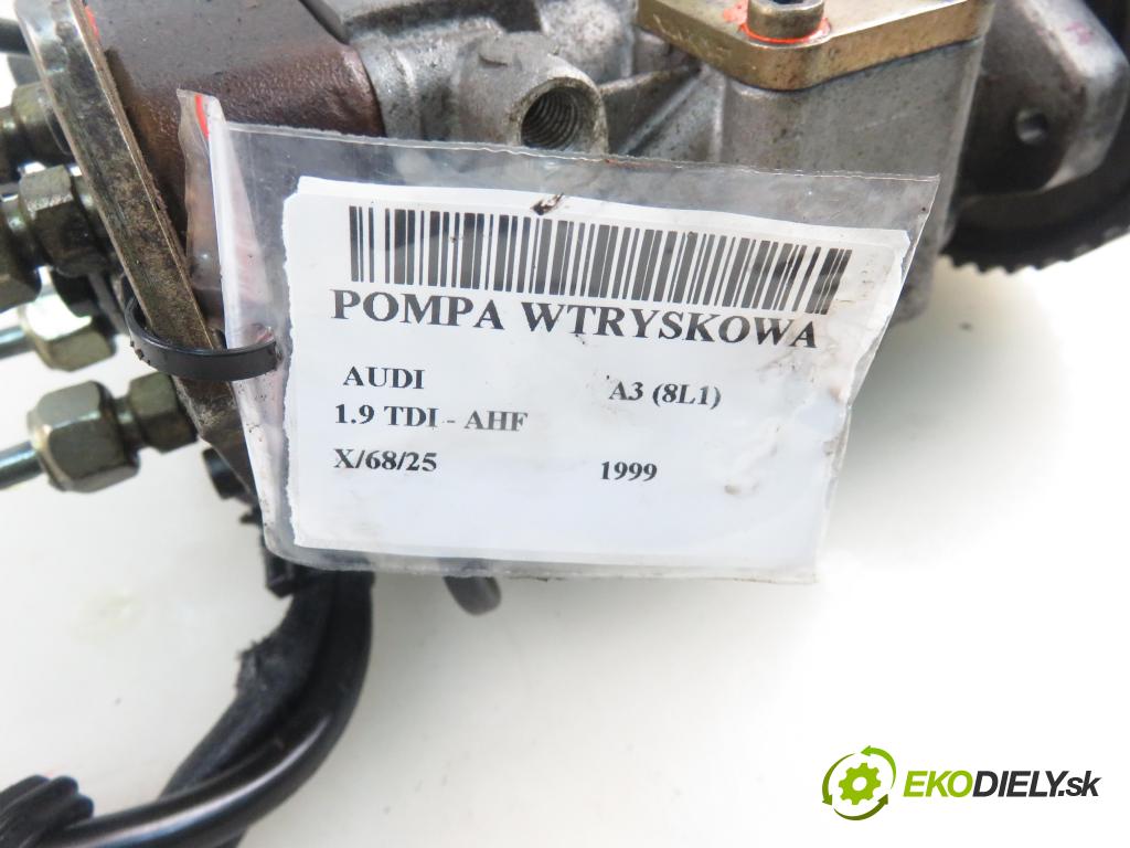 AUDI A3 (8L1) HB 1999 81,00 1.9 TDI 110 - AHF 1896,00 Pumpa vstrekovacia 038130107D ; 0460404977 (Vstrekovacie čerpadlo)