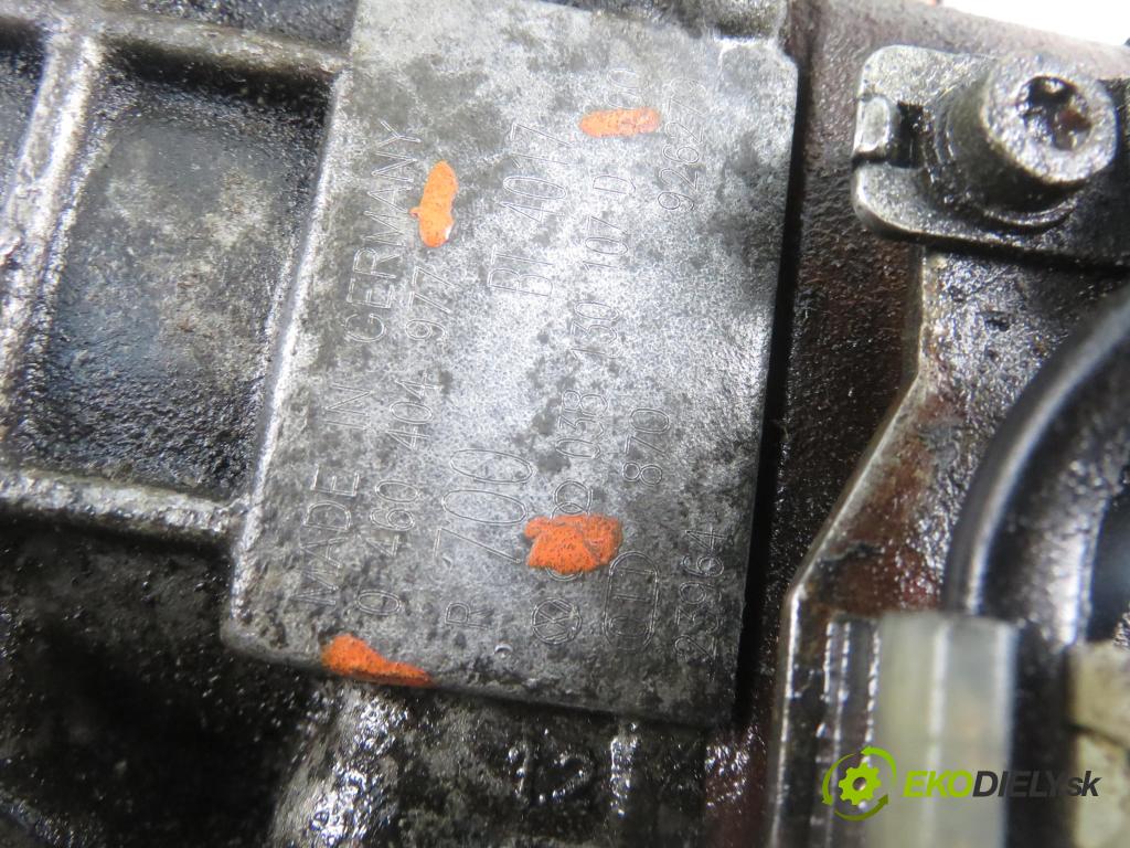 AUDI A3 (8L1) HB 1999 81,00 1.9 TDI 110 - AHF 1896,00 Pumpa vstrekovacia 038130107D ; 0460404977 (Vstrekovacie čerpadlo)