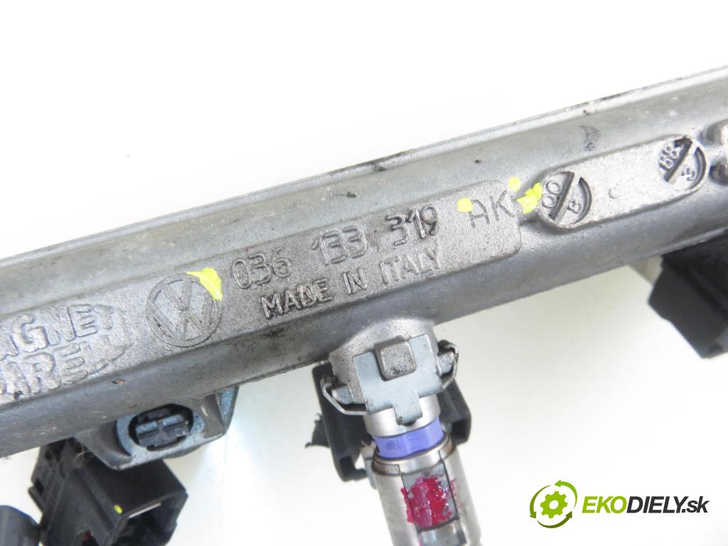 VW GOLF IV (1J1) HB 2000 77,00 1.6 16V 105 - AZD 1598,00 Lišta vstrekovacia 036133319AK ; 036031A ; IWF025 (Vstrekovacia lišta)