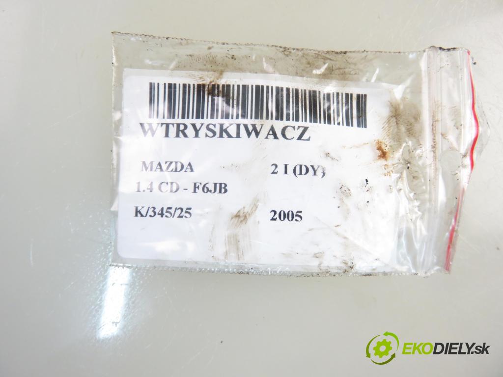MAZDA 2 (DY) HB 2005 50,00 1.4 CD - F6JB 1399,00 vstrekovač 9654551080 (Vstrekovač paliva)