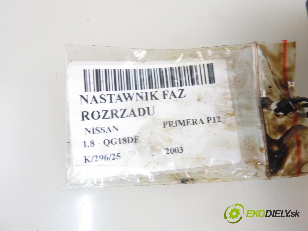NISSAN PRIMERA (P12) LIFTBACK 2003 85,00 1.8 - QG18DE 1769,00 Snímač časovania Vačkový hriadeľ: