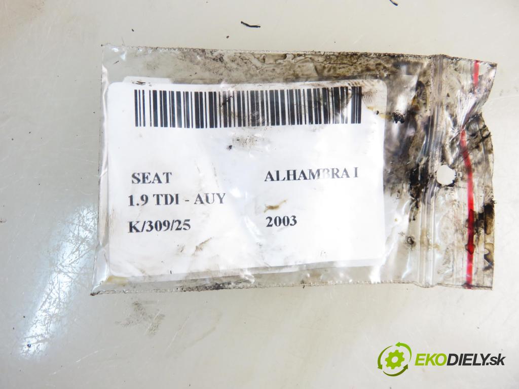 SEAT ALHAMBRA (7V8, 7V9) MINIVAN 2003 85,00 1.9 TDI PD 115 - AUY 1896,00 Vstrekovač 038130073AK ; 0414720038 (Vstrekovač paliva)