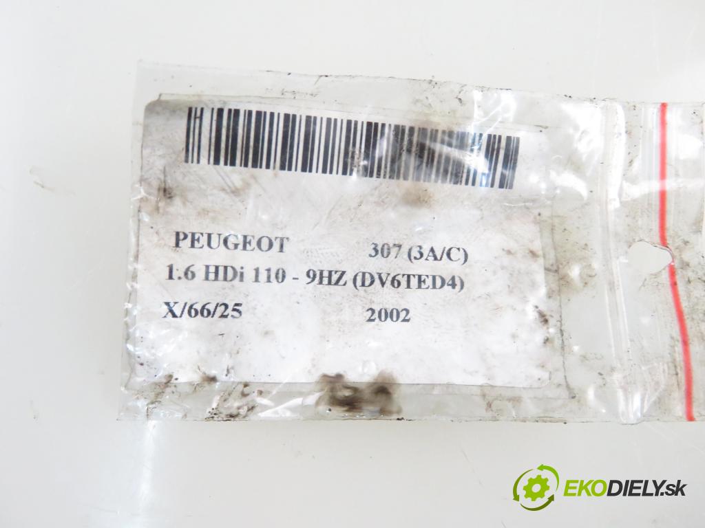 PEUGEOT 307 (3A/C) HB 2002 80,00 1.6 HDi 110 1560,00 vstrekovač 0445110188 (Vstrekovač paliva)