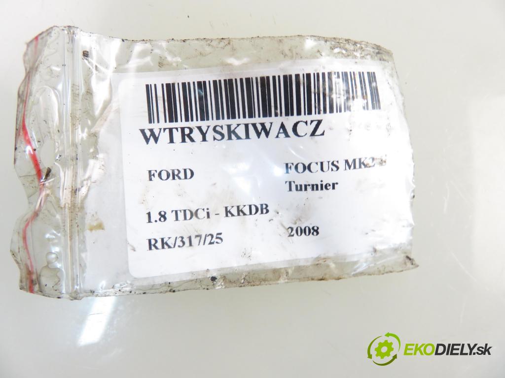 FORD FOCUS II Turnier (DA_, FFS, DS) KOMBI 2008 85,00 1.8 TDCi - KKDB 1753,00 vstrekovač 4M5Q9F593AD (Vstrekovač paliva)