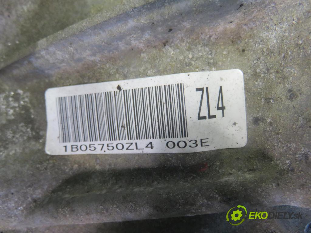 SUZUKI SX4 (EY, GY) CROSSOVER 2011 88,00 1.6 VVT 4x4 (RW 416) 120 - M16A 1586,00 Prevodovka MANUALNA ZL4