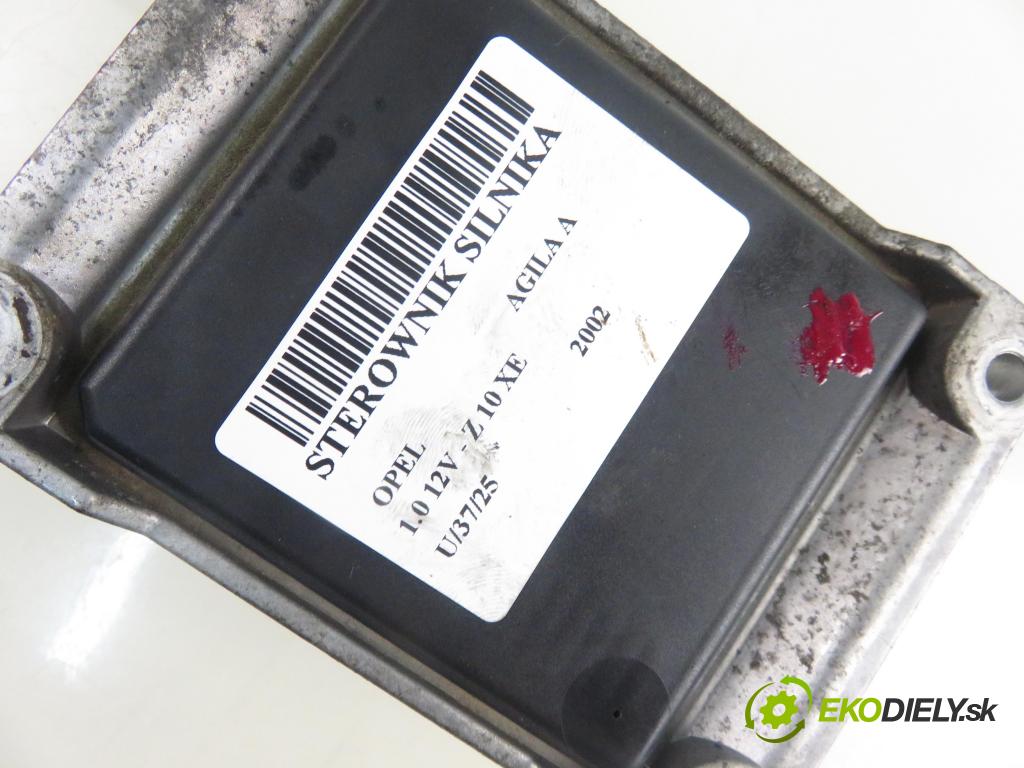 OPEL AGILA (A) (H00) HB 2002 43,00 1.0 12V - Z 10 XE 973,00 Riadiaca jednotka Motor 24456864 ; 0261207422