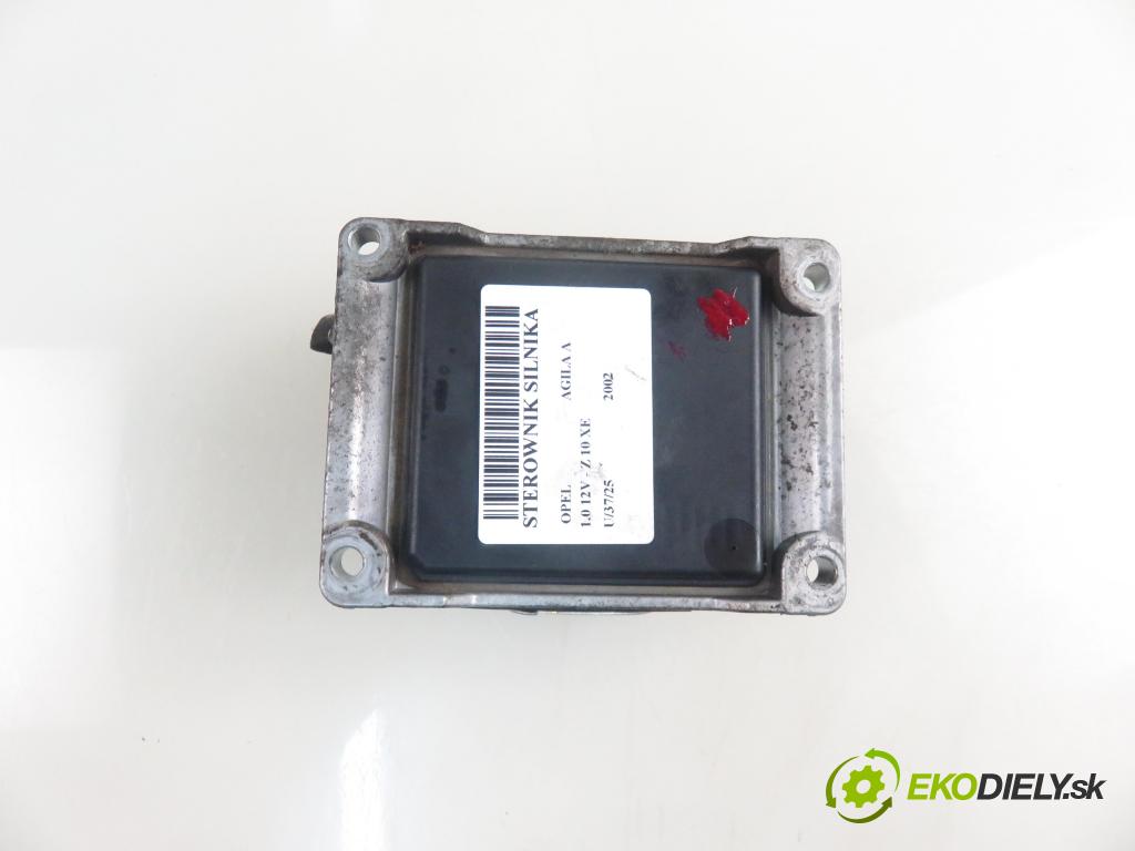 OPEL AGILA (A) (H00) HB 2002 43,00 1.0 12V - Z 10 XE 973,00 Riadiaca jednotka Motor 24456864 ; 0261207422