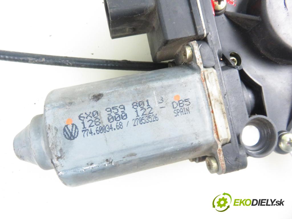 SEAT AROSA (6H) HB 2001 37,00 1 - AUC 999,00 mechanismus oken PPE 3D 6X0959801B