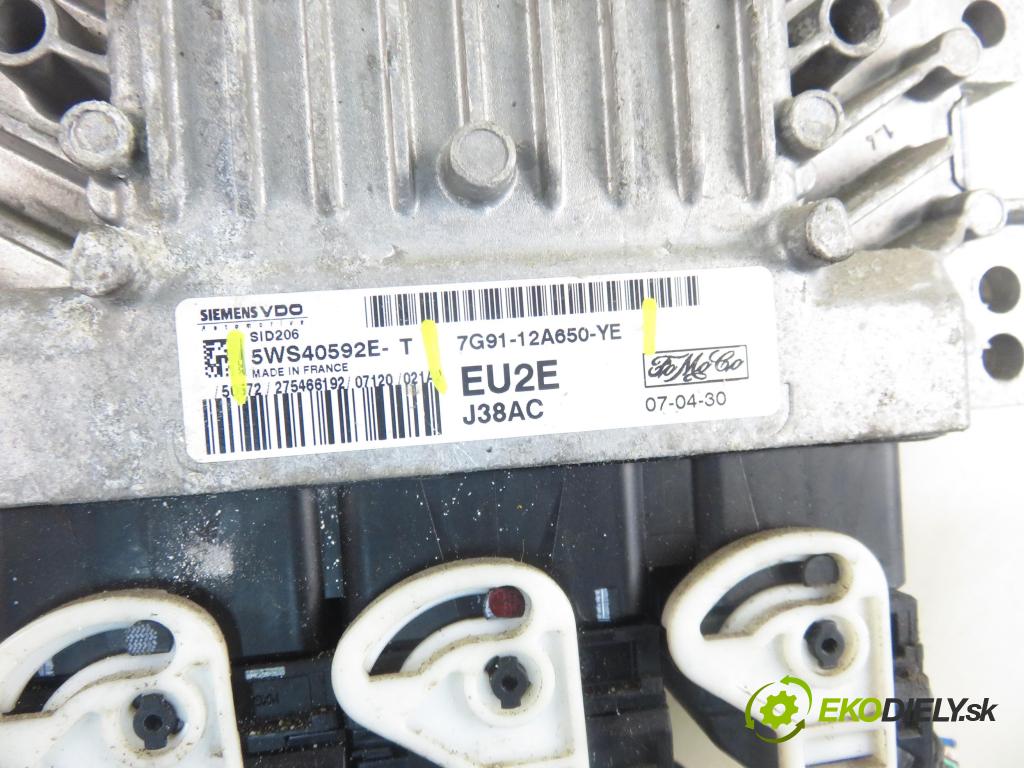 FORD MONDEO IV (BA7) LIFTBACK 2007 92,00 1.8 TDCi - KHBA 1753,00 Riadiaca jednotka Motor 5WS40592ET ; 7G9112A650YE