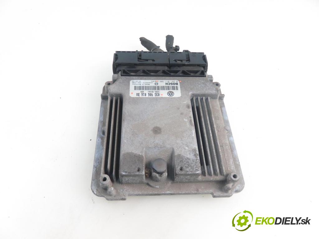 VW TOURAN (1T1, 1T2) MINIVAN 2005 103,00 2.0 TDI 16V 140 - BKD 1968,00 Riadiaca jednotka Motor 03G906016BQ ; 0281011906