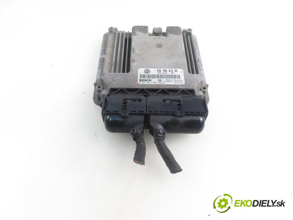 VW TOURAN (1T1, 1T2) MINIVAN 2005 103,00 2.0 TDI 16V 140 - BKD 1968,00 Riadiaca jednotka Motor 03G906016BQ ; 0281011906