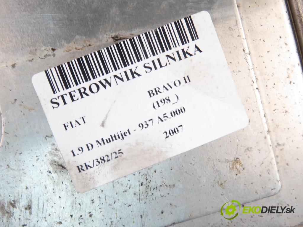 FIAT BRAVO II (198_) HB 2007 110,00 1.9 D Multijet - 937 A5.000 1910,00 Riadiaca jednotka Motor 51809690 ; 0281013580