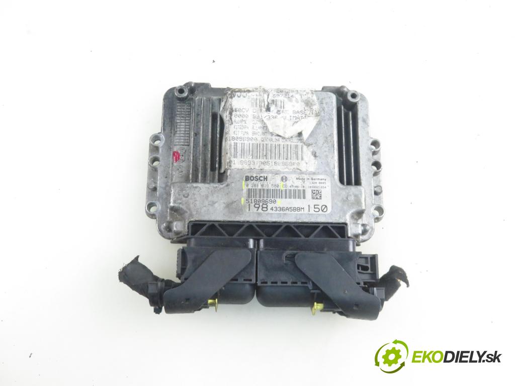 FIAT BRAVO II (198_) HB 2007 110,00 1.9 D Multijet - 937 A5.000 1910,00 Riadiaca jednotka Motor 51809690 ; 0281013580