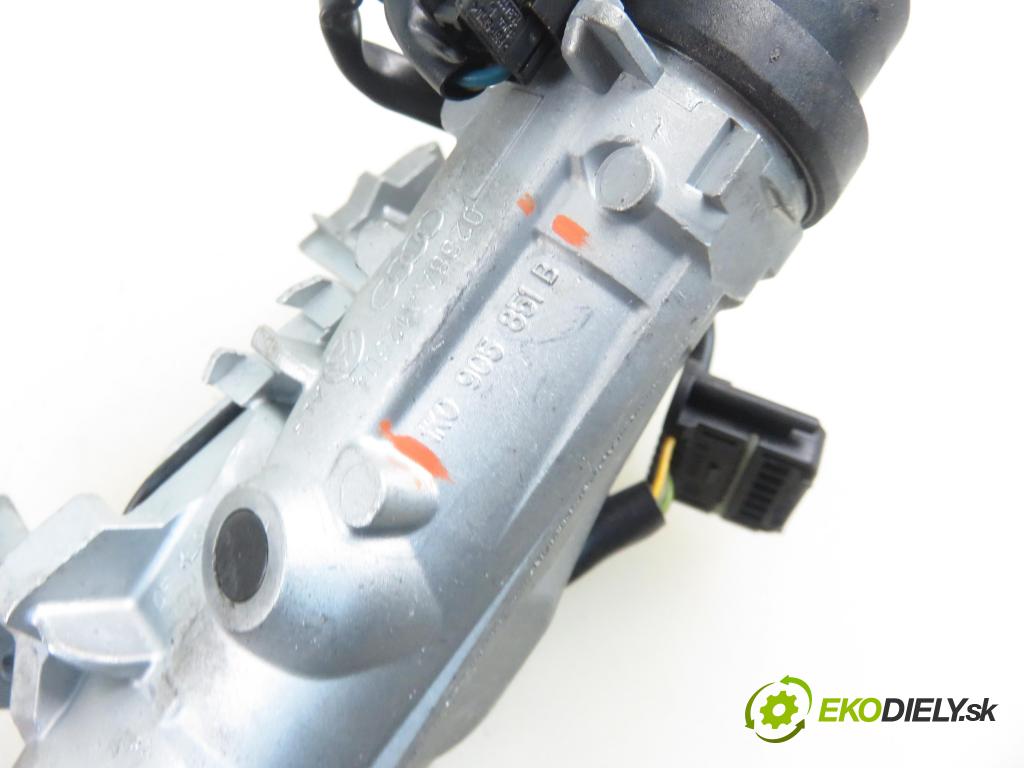 VW TOURAN (1T1, 1T2) MINIVAN 2005 103,00 2.0 TDI 16V 140 - BKD 1968,00 spinačka 1K0905851B ; 1K0935865 (Spínacia skrinka a kľúč)