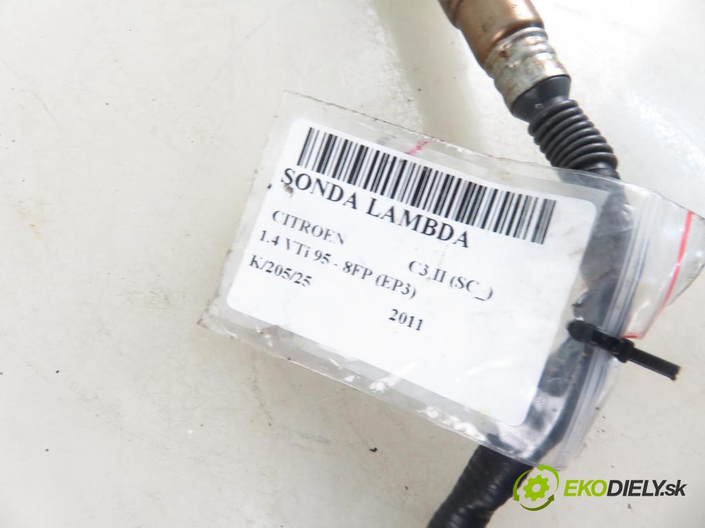CITROEN C3 II (SC_) HB 2011 70,00 1.4 VTi 95 - 8FP (EP3) 1397,00 sonda lambda 759071302 ; 0258017217 (Lambda sonda)