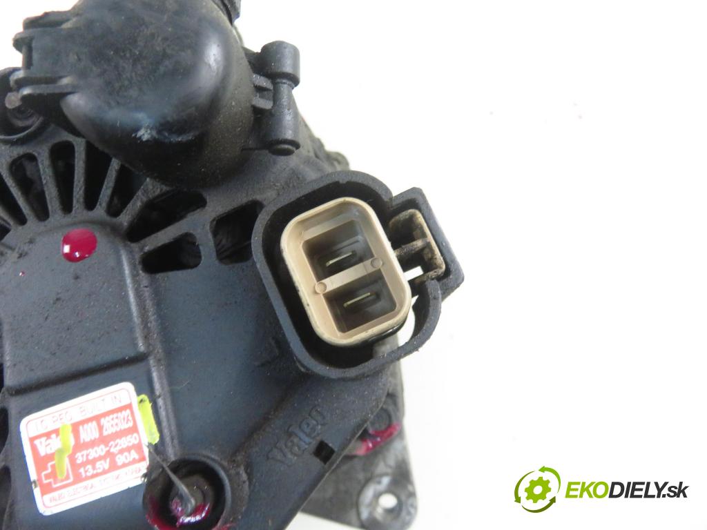 HYUNDAI GETZ (TB) HB 2004 60,00 1.3 12V 82 - G4EA 1341,00 Alternátor 3730022650 ; A0002655023 (Alternátor)