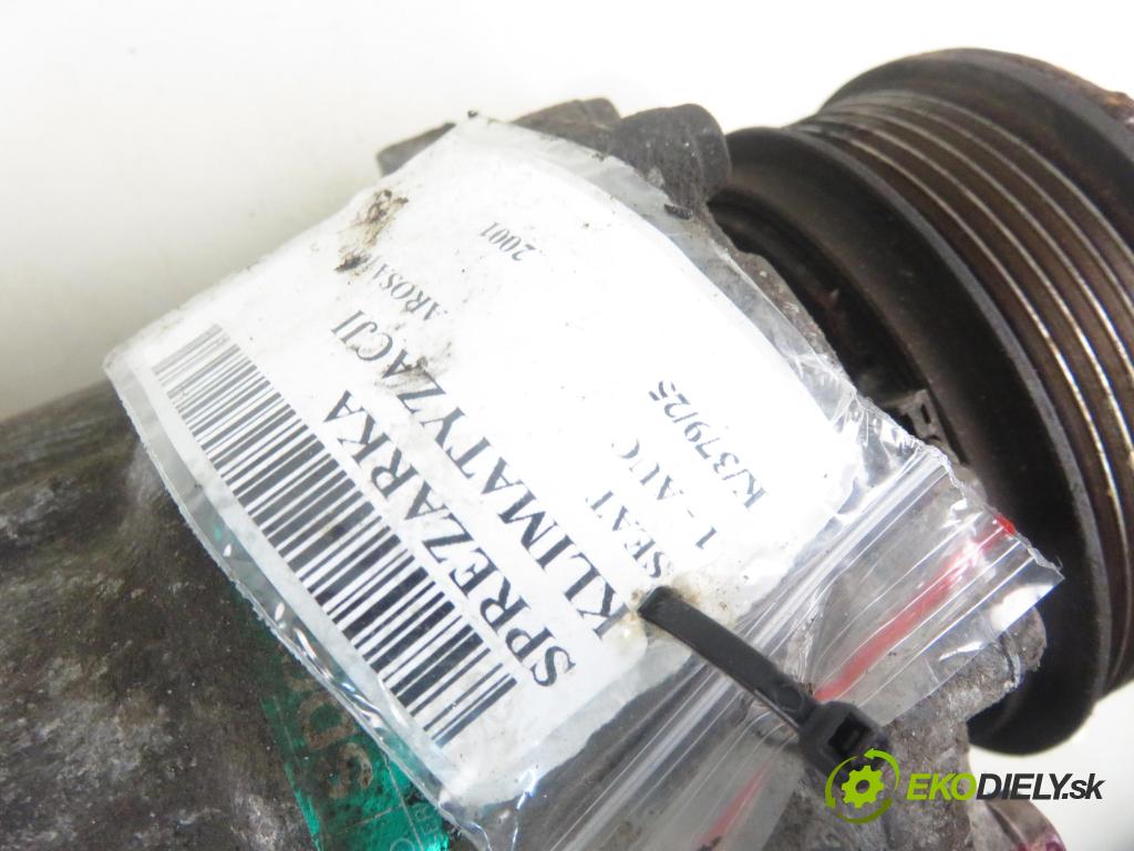 SEAT AROSA (6H) HB 2001 37,00 1 - AUC 999,00 KOMPRESOR: klimatizace 6N0820803B (Kompresory)