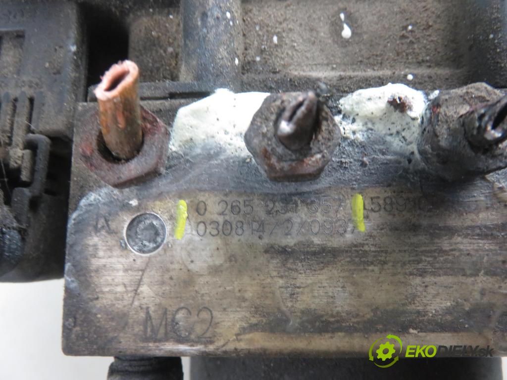HYUNDAI GETZ (TB) HB 2004 60,00 1.3 12V 82 - G4EA 1341,00 pumpa ABS 0265231357 ; 589101C310 ; 0265800389 (Pumpy brzdové)