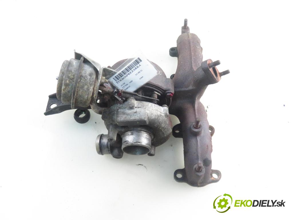 AUDI A3 (8L1) HB 1999 81,00 1.9 TDI 110 - AHF 1896,00 RYCHLONABÍJEČKA: 038253019A (Turbodúchadla (kompletní))