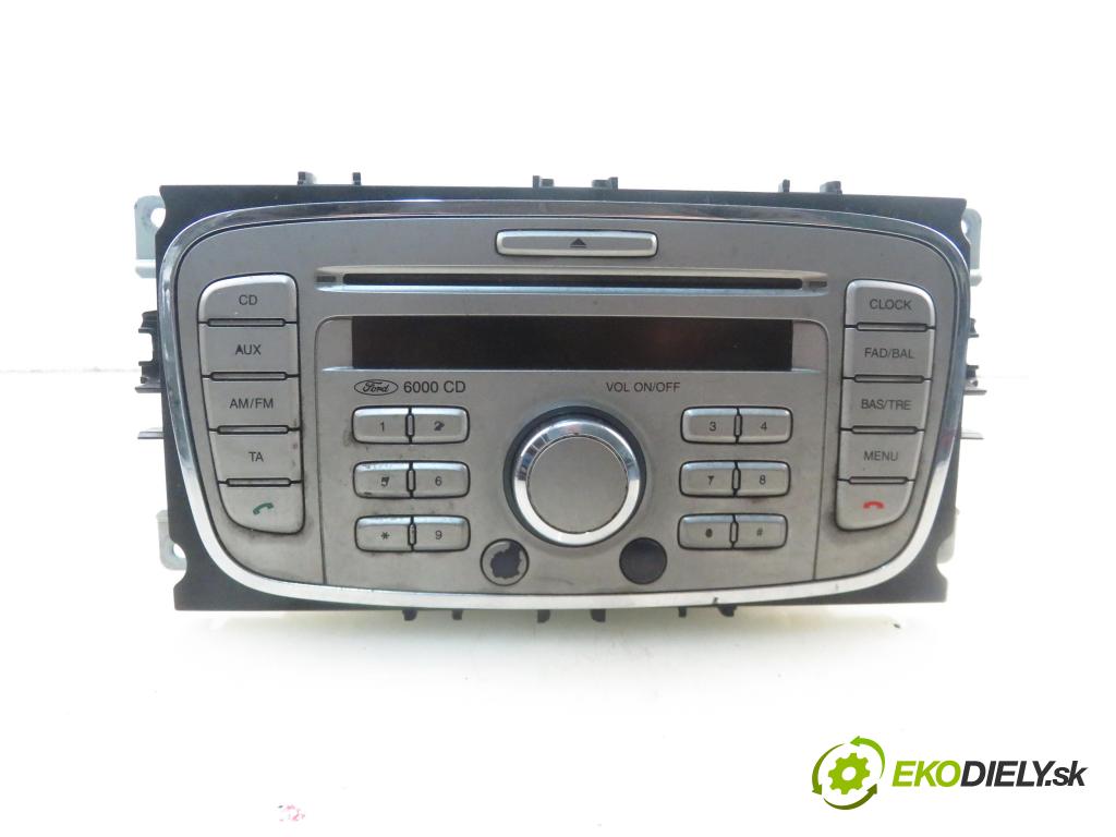 FORD MONDEO IV (BA7) LIFTBACK 2007 92,00 1.8 TDCi - QYBA 1753,00 RADIO CD 7S7T18C815AB