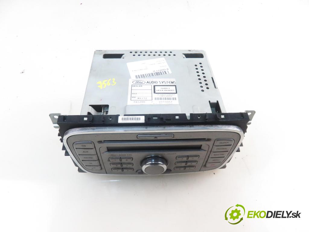 FORD MONDEO IV (BA7) LIFTBACK 2007 92,00 1.8 TDCi - QYBA 1753,00 RADIO CD 7S7T18C815AB