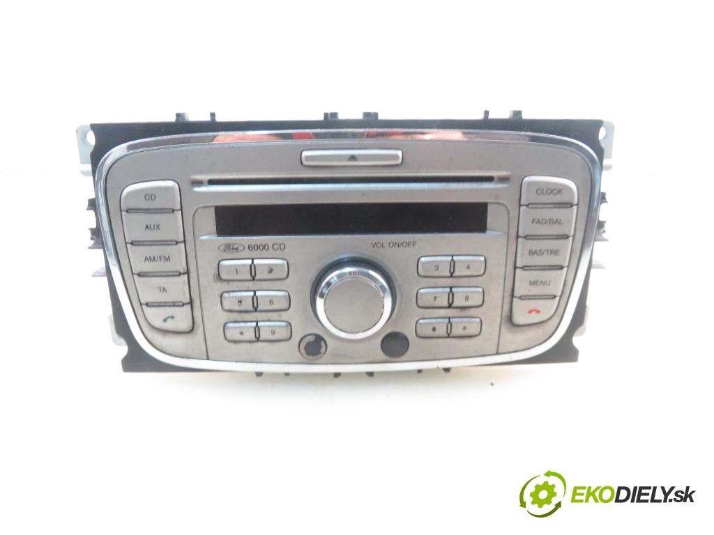 FORD MONDEO IV (BA7) LIFTBACK 2007 92,00 1.8 TDCi - QYBA 1753,00 RADIO CD 7S7T18C815AB