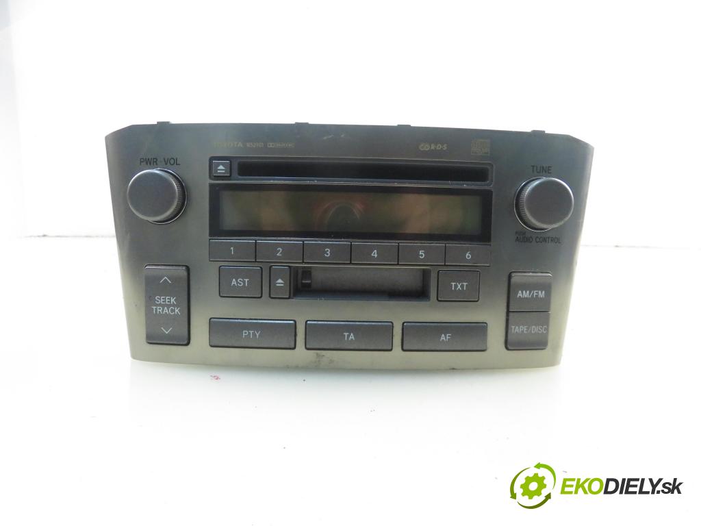 TOYOTA AVENSIS Kombi (_T25_) KOMBI 2004 85,00 2.0 D-4D 116 - 1CD-FTV 1995,00 RADIO CD Modul 8612005080