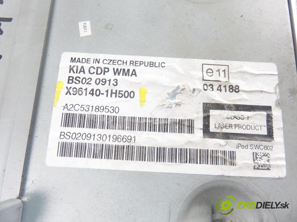 KIA CEE'D SW (ED) KOMBI 2009 80,00 1.4 109 - G4FA 1396,00 RADIO CD X961401H500