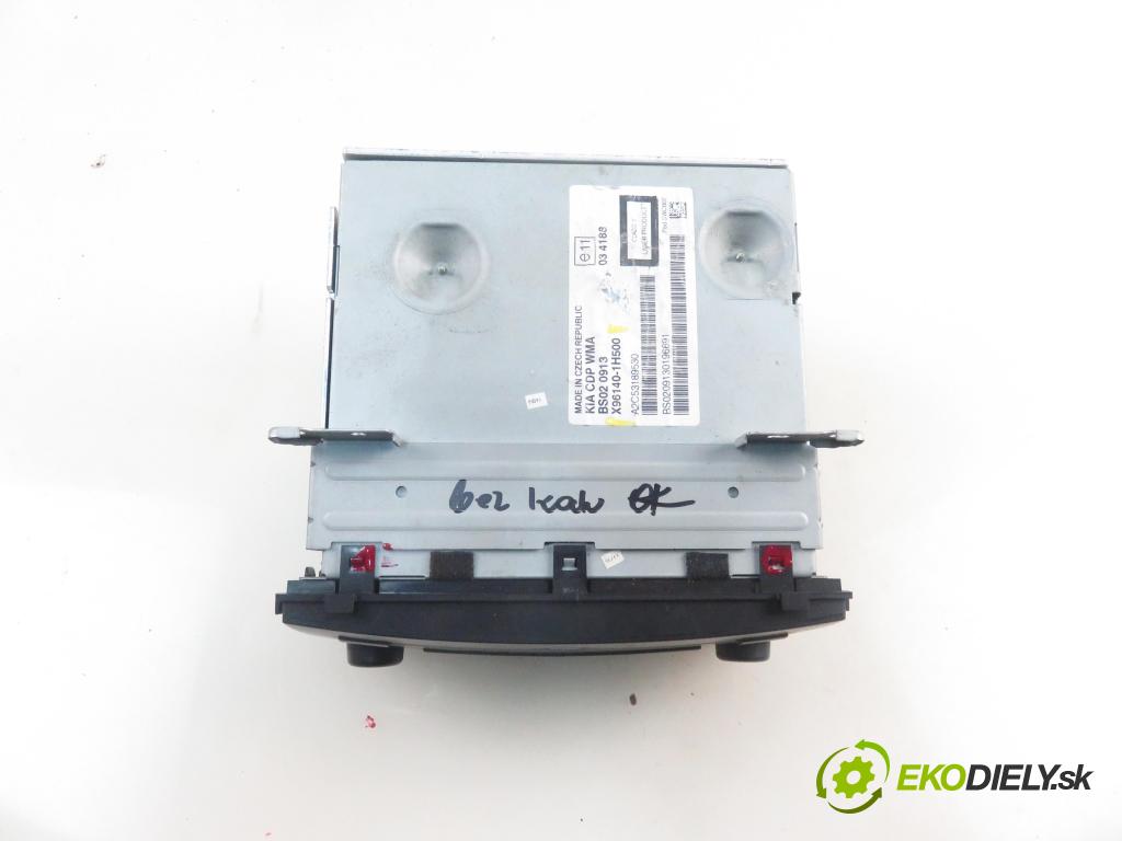 KIA CEE'D SW (ED) KOMBI 2009 80,00 1.4 109 - G4FA 1396,00 RADIO CD X961401H500