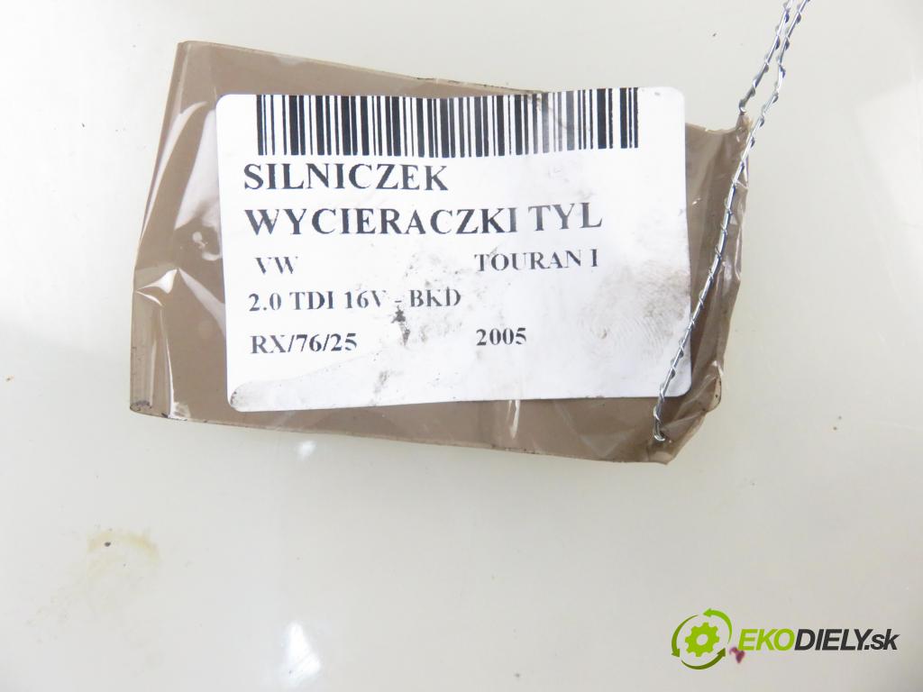 VW TOURAN (1T1, 1T2) MINIVAN 2005 103,00 2.0 TDI 16V 140 - BKD 1968,00 motorek stěrače ZADNÍ: 1T0955711 ; 0390201598