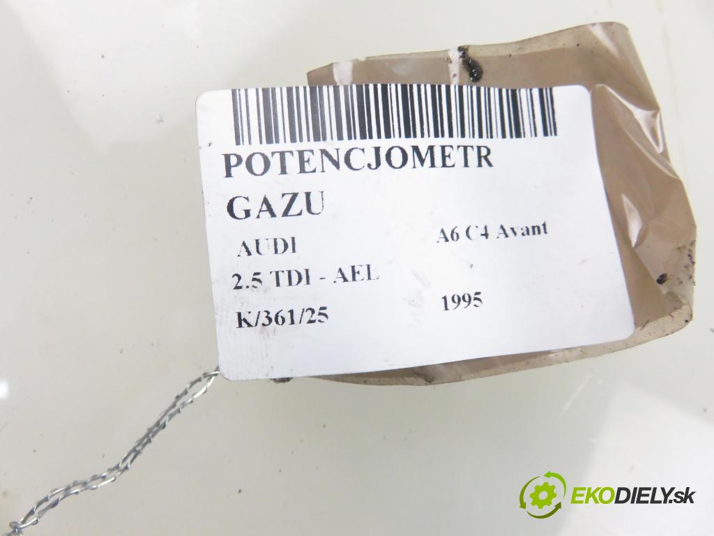 AUDI A6 Avant (4A, C4) KOMBI 1995 103,00 2.5 TDI - AEL 2461,00 Potenciometer plynu 0205001032 (Pedál)