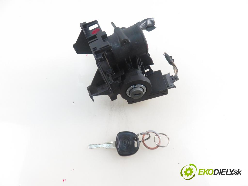 OPEL AGILA (A) (H00) HB 2001 55,00 1.2 16V - Z 12 XE 1199,00 spinačka 24445098 ; 5WK4763 (Spínacia skrinka a kľúč)