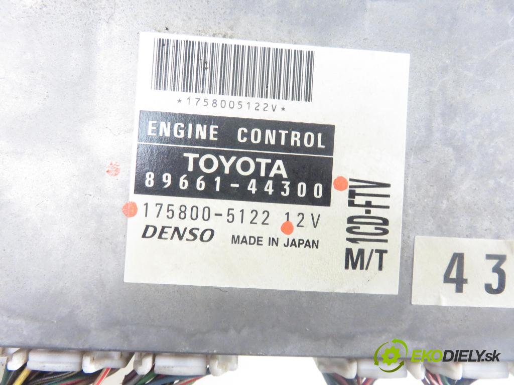 TOYOTA AVENSIS VERSO (_M2_) MINIVAN 2002 85,00 2.0 D (CLM20_) - 1CD-FTV 1995,00 Riadiaca jednotka Motor 8966144300 ; 1758005122