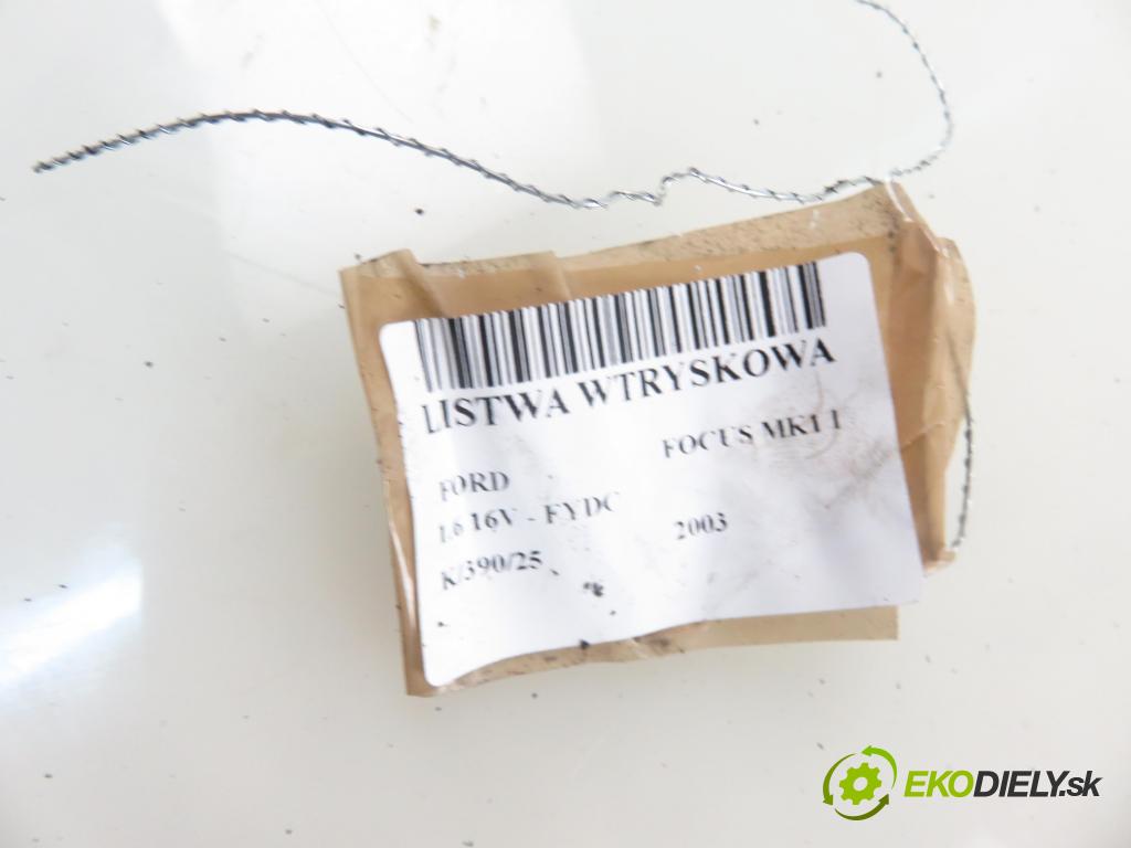 FORD FOCUS (DAW, DBW) HB 2003 74,00 1.6 16V 100 - FYDC 1596,00 Lišta vstrekovacia 98AG14A390LB (Vstrekovacia lišta)