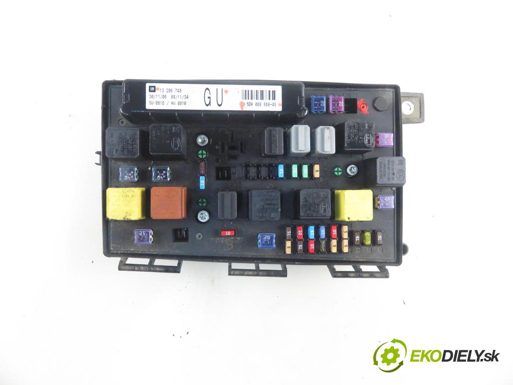 OPEL ASTRA H Kombi (A04) KOMBI 2007 74,00 1.9 CDTI - Z 19 DTL 1910,00 MODUL BSI 13206748GU ; 5DK00866848