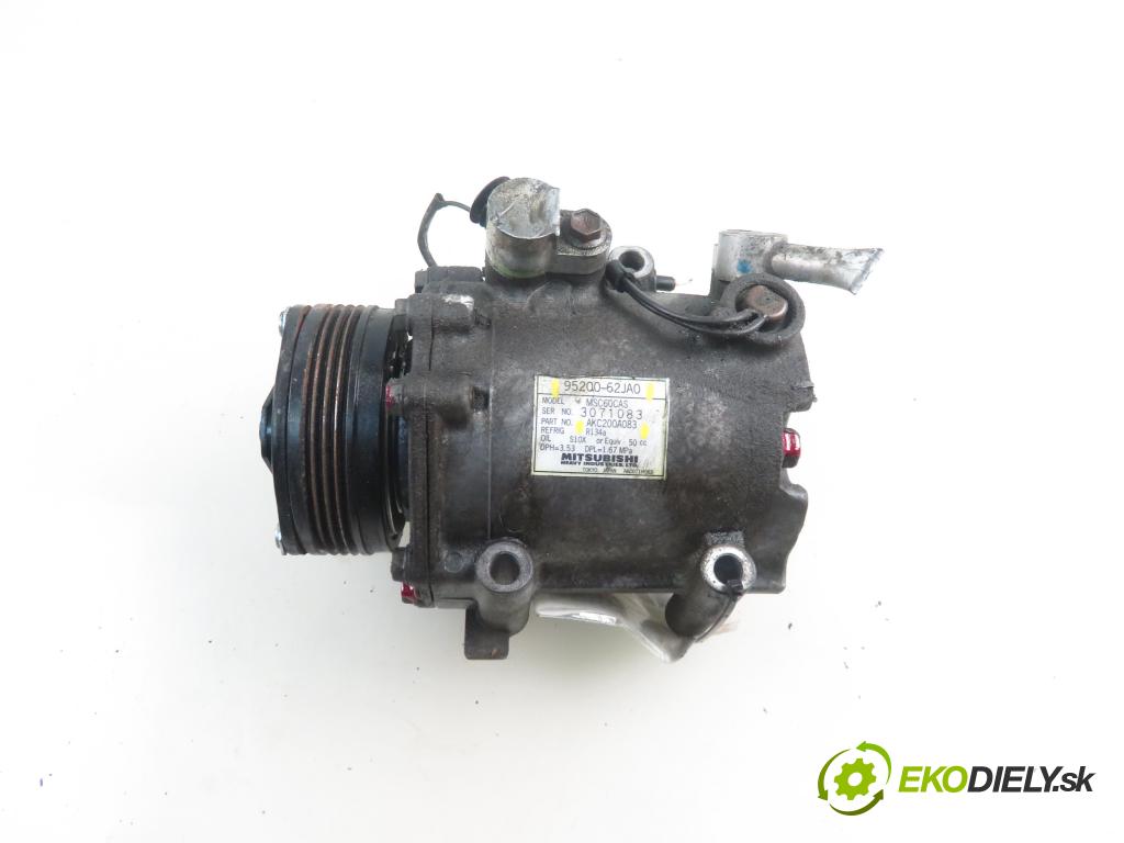 SUZUKI SX4 (EY, GY) CROSSOVER 2011 88,00 1.6 VVT 4x4 (RW 416) 120 - M16A 1586,00 KOMPRESOR: klimatizácie 9520062JA0 ; AKC200A083 (Kompresor klimatizácie)