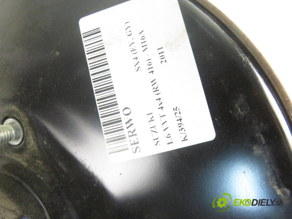 SUZUKI SX4 (EY, GY) CROSSOVER 2011 88,00 1.6 VVT 4x4 (RW 416) 120 - M16A 1586,00 Posilovač 0204051436 (Servočerpadlo, pumpa riadenia)